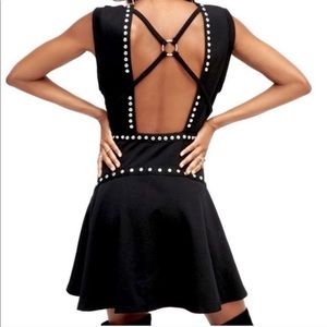 new | FP Black Studded Dress